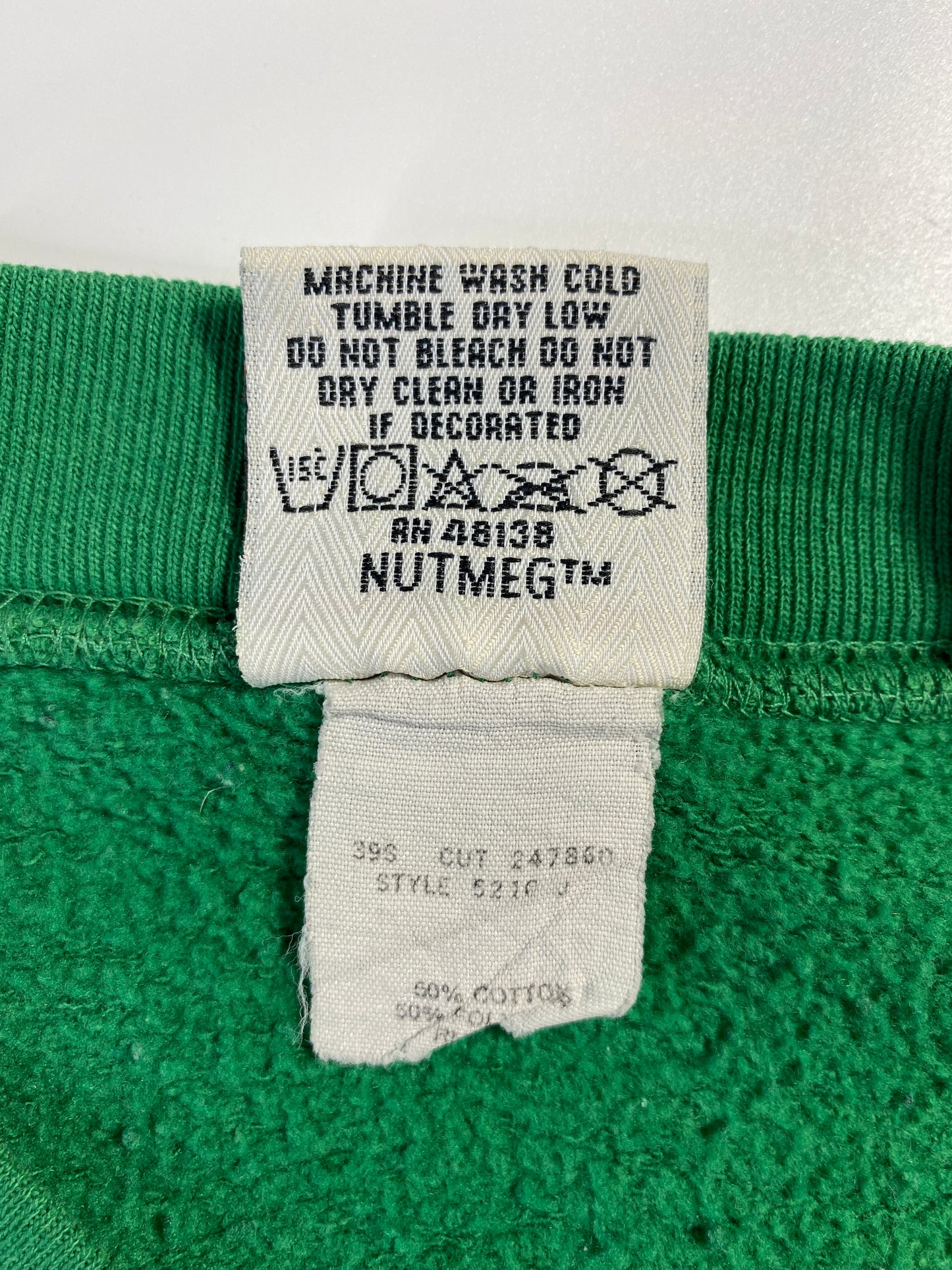 90's EAGLES Made in USA Size XL Vintage NFL Sweat-Shirt / A8152