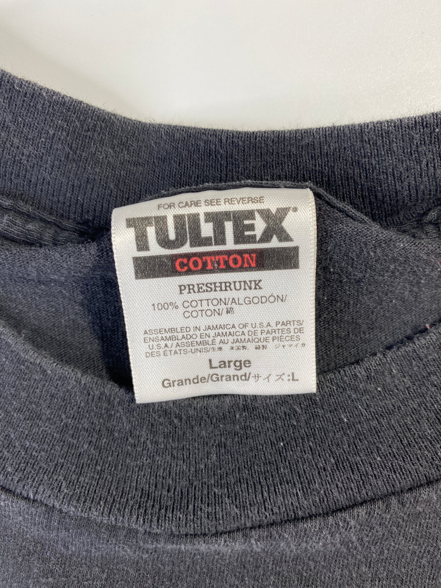 1999 NASCAR HEAVY METAL THUNDER Size L Vintage Racing T-Shirt / A8181