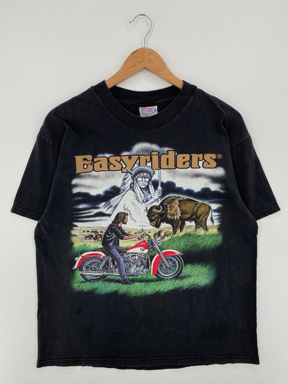 90's EASYRIDERS Size L Vintage T-Shirt / A8176