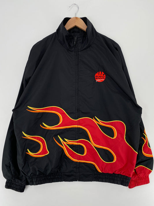 90's MAC TOOL RACING Size XL Vintage Racing Nylon Jacket / A2780
