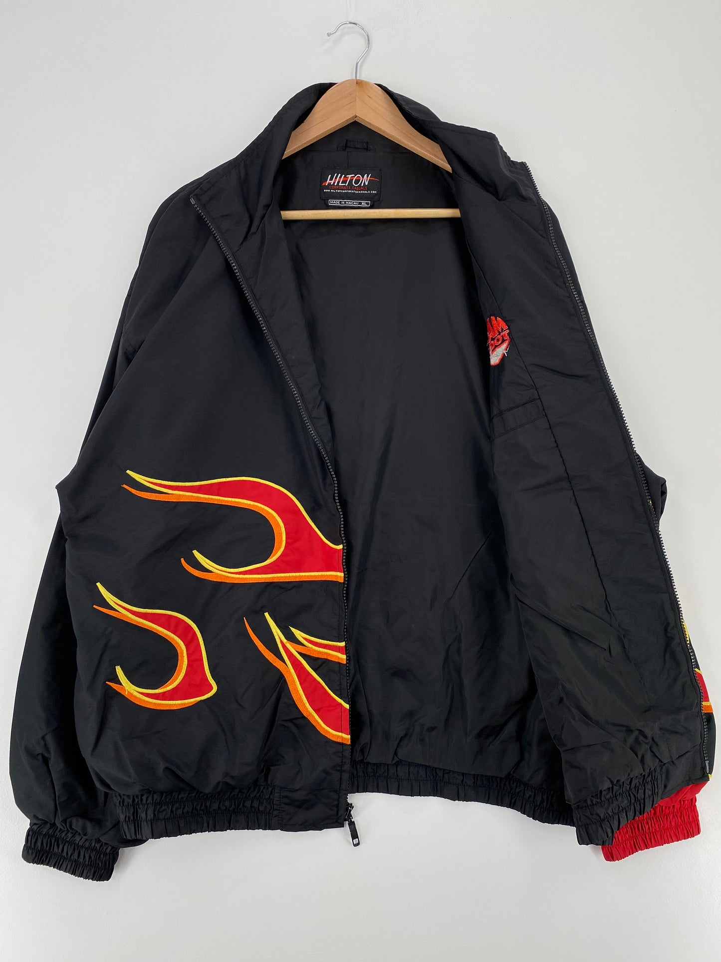 90's MAC TOOL RACING Size XL Vintage Racing Nylon Jacket / A2780