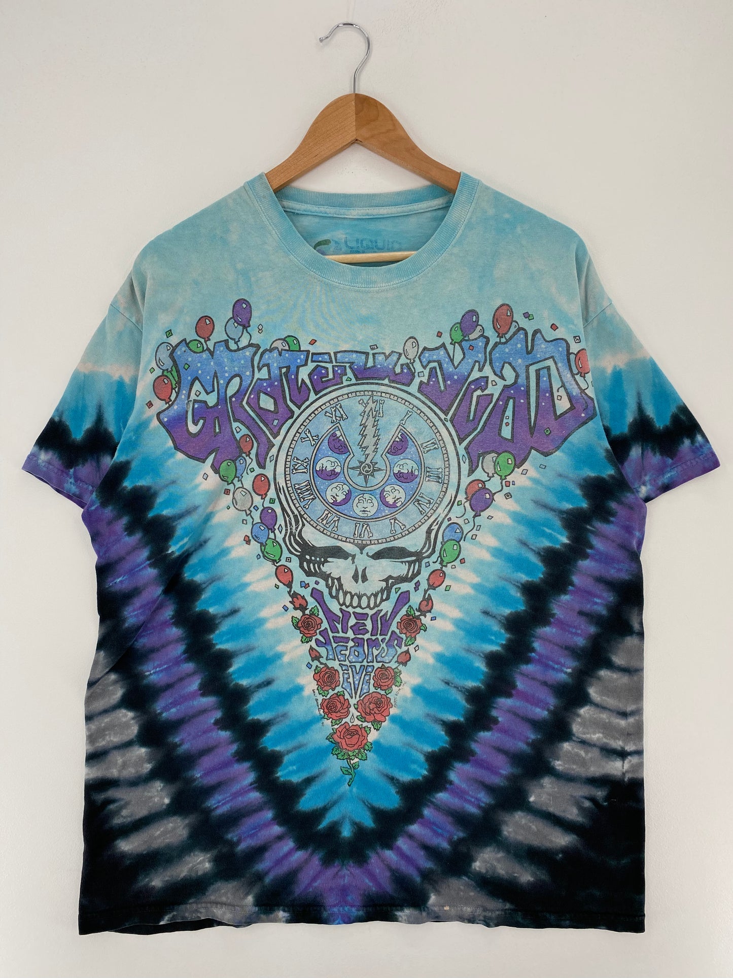 Vintage LIQUID BLUE x GRATEFUL DEAD Size L Vintage Music T-Shirts / A2783