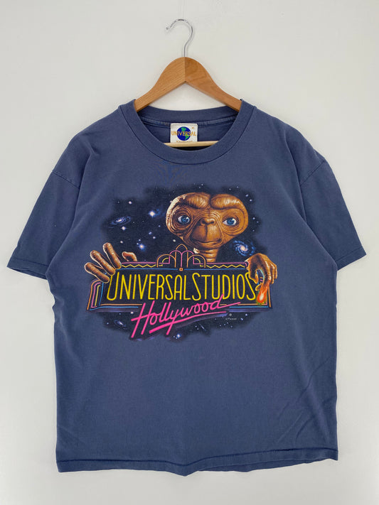 90's UNIVERSAL STUDIOS E.T. Made in USA Size XL Vintage T-Shirts / A2785