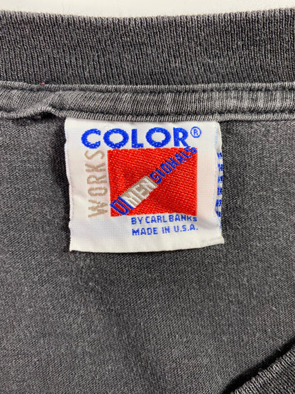 90's PITTSBURGH STEELERS Made in USA Size No Tag (Approx.XXL) Vintage NFL T-Shirts / A2794