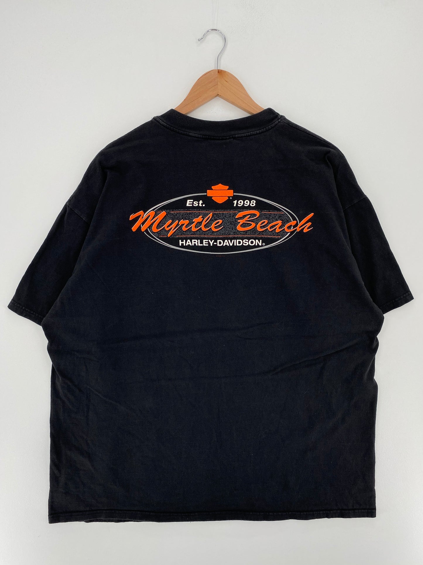 1999 HARLEY DAVIDSON Made in USA Size XXL Vintage T-Shirts / A2795