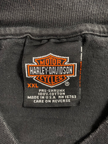 1999 HARLEY DAVIDSON Made in USA Size XXL Vintage T-Shirts / A2795