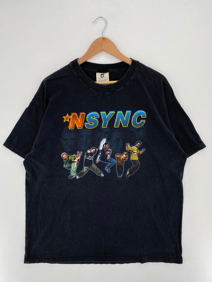 1999 NSYNC Size XL Vintage Music T-Shirt / E2608T