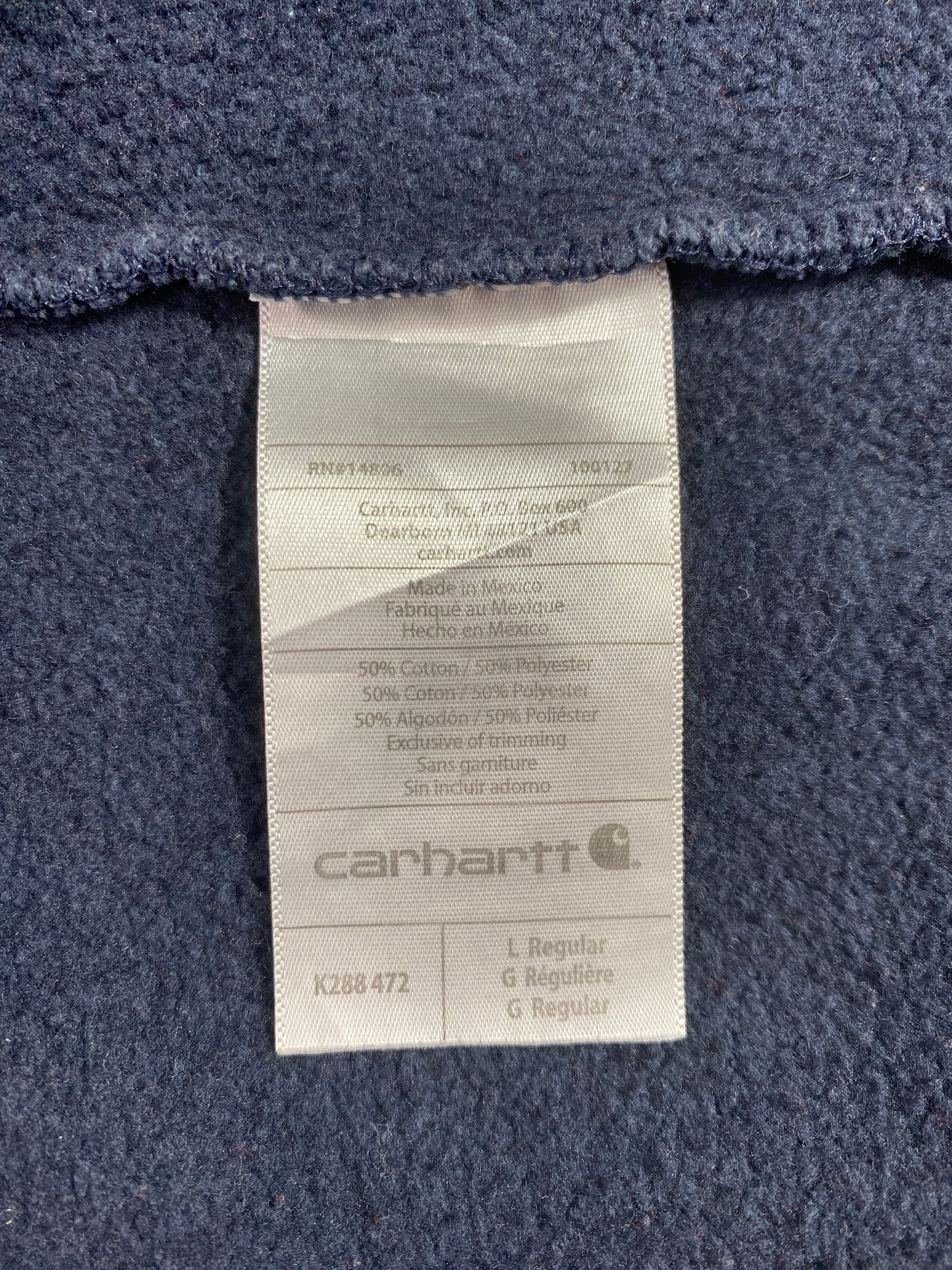 Vintage CARHARTT Size L Vintage Sweat-shirt / E5852S