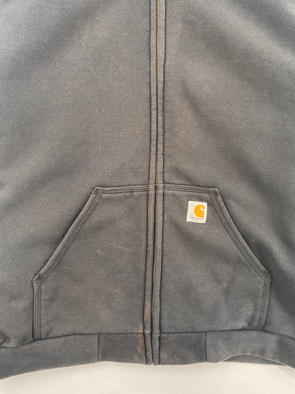 Vintage CARHARTT Size XL Zip-up Hoodie Sweat-Shirt / E299