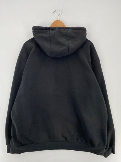 Vintage CARHARTT Size XL Zip-up Hoodie Sweat-Shirt / E299