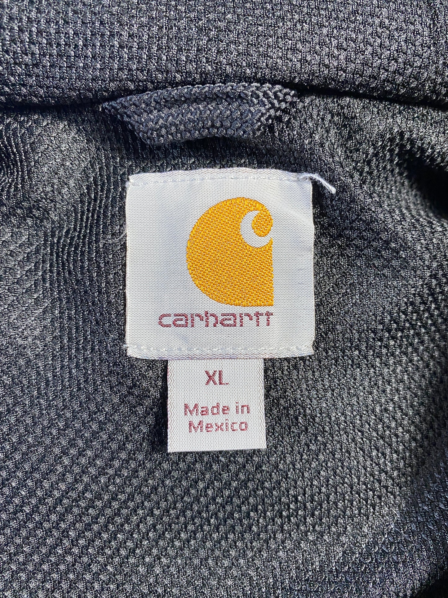 Vintage CARHARTT Size XL Zip-up Hoodie Sweat-Shirt / E299