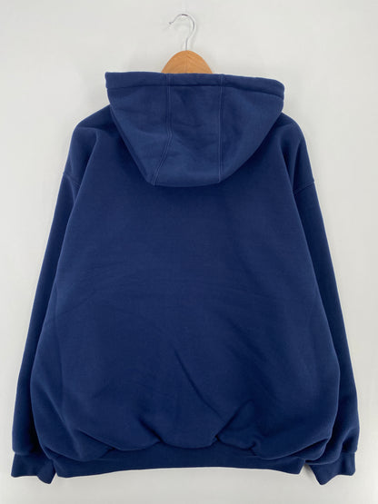 Vintage CARHARTT Size XXL Zip-up Hoodie Sweat-Shirt / E298
