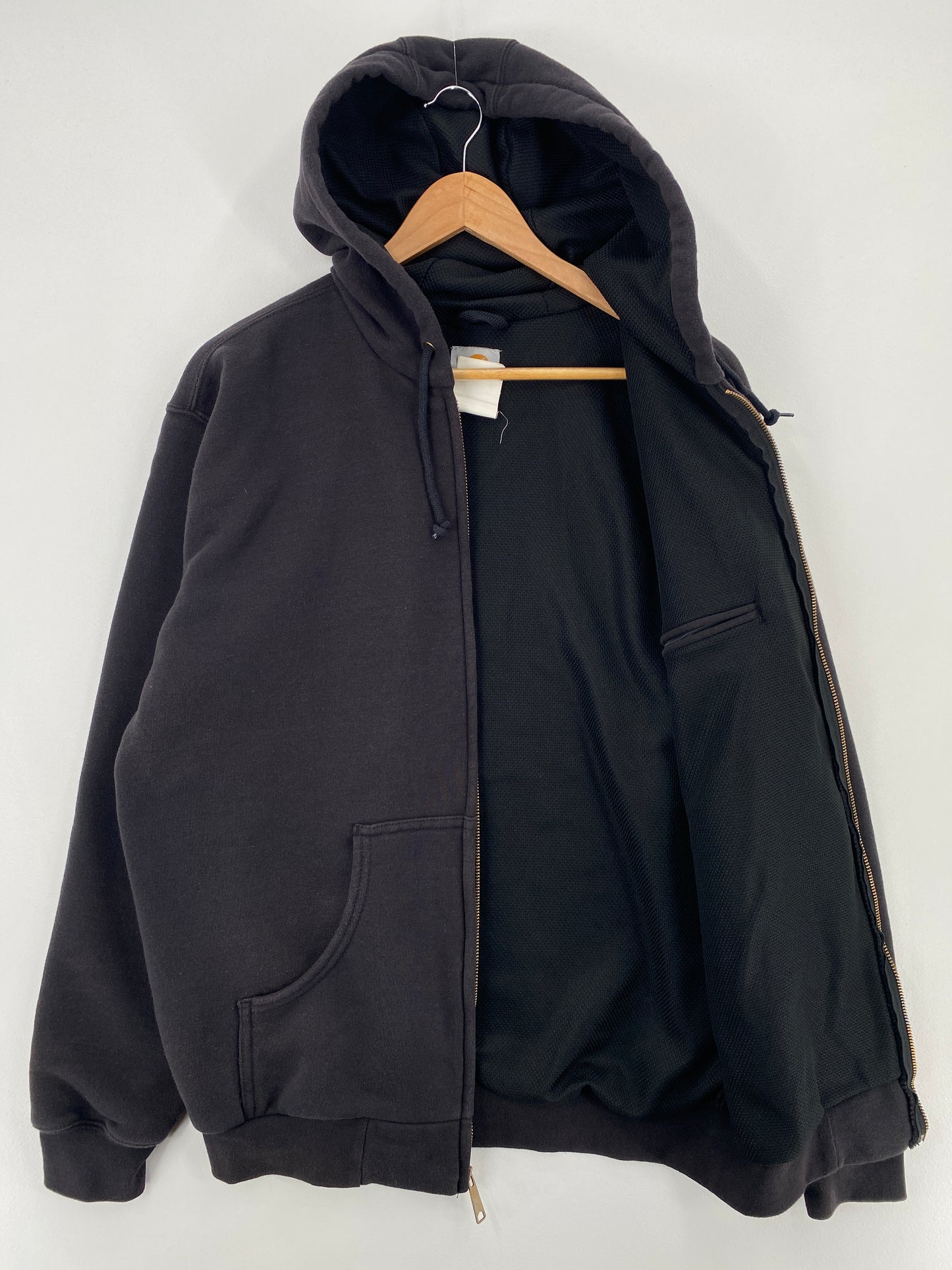 Vintage CARHARTT Size M Zip-up Hoodie Sweat-Shirt / E296