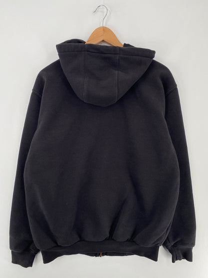 Vintage CARHARTT Size M Zip-up Hoodie Sweat-Shirt / E296