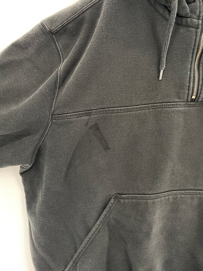 Vintage CARHARTT Size XXXL Half Zip Hoodie Sweat-Shirt / E294