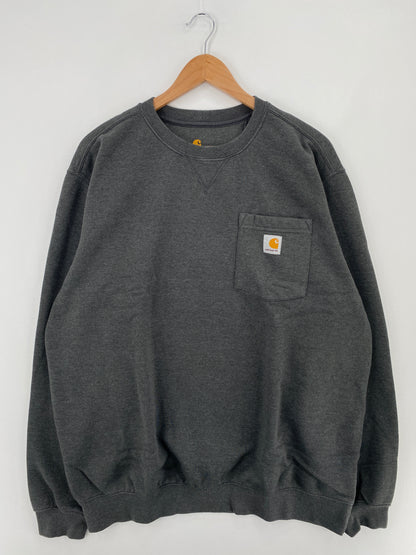 Vintage CARHARTT Size L Sweat-Shirt / E292