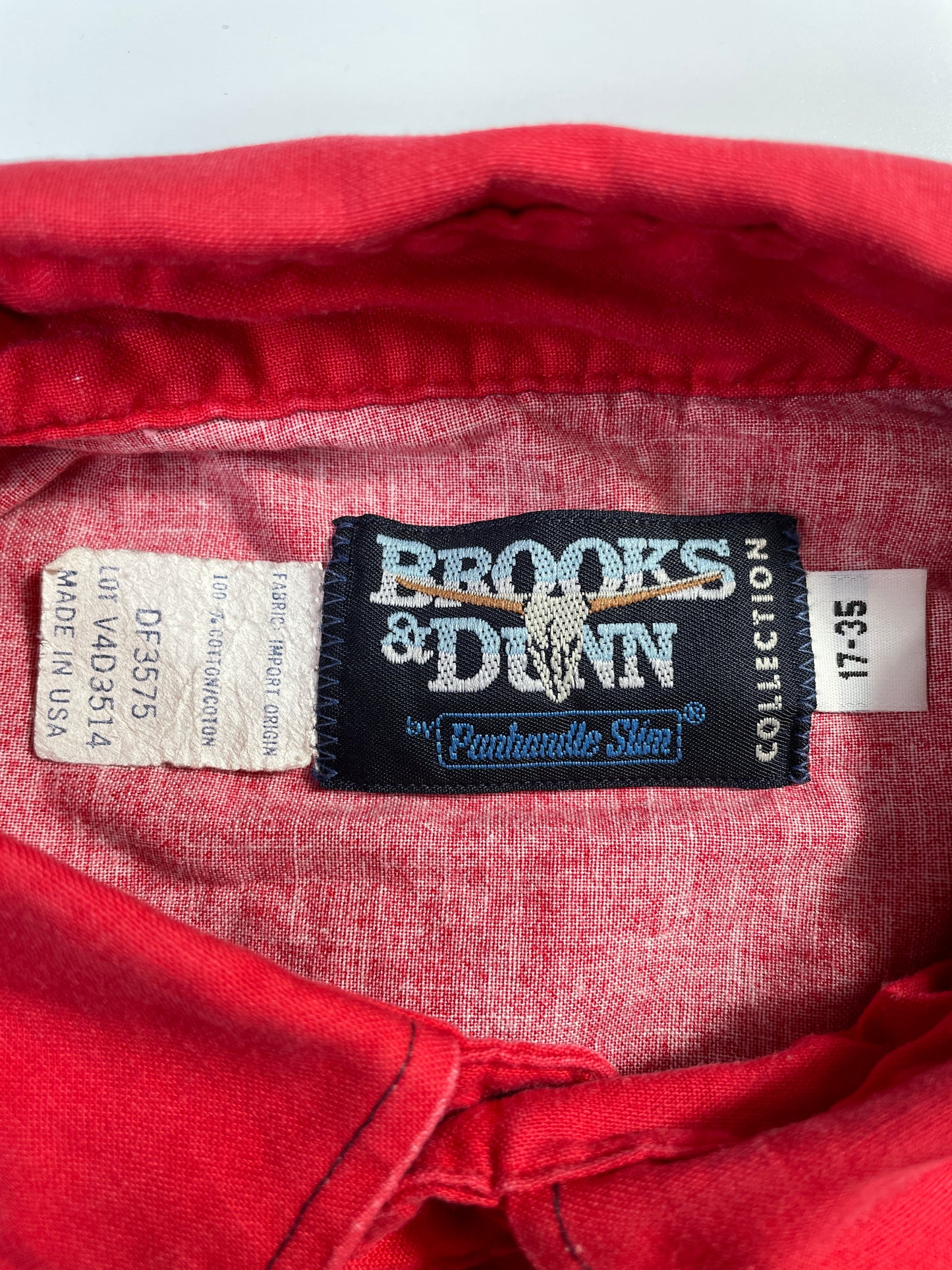 90's BROOKS & DUNN Made in USA Size Approx.L Vintage Button Down Shirt / G2066B
