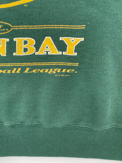 1997 GREEN BAY PACKERS Size L Vintage NFL Sweat-Shirt / A7639