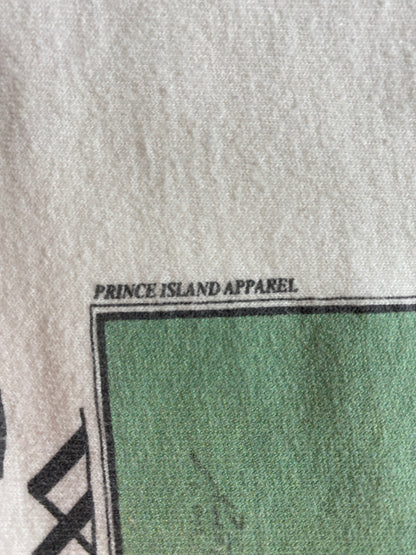 1993’ PRINCE ISLAND APPAREL CHIPMUNK Made in USA Size XL Vintage T-Shirt / 9982
