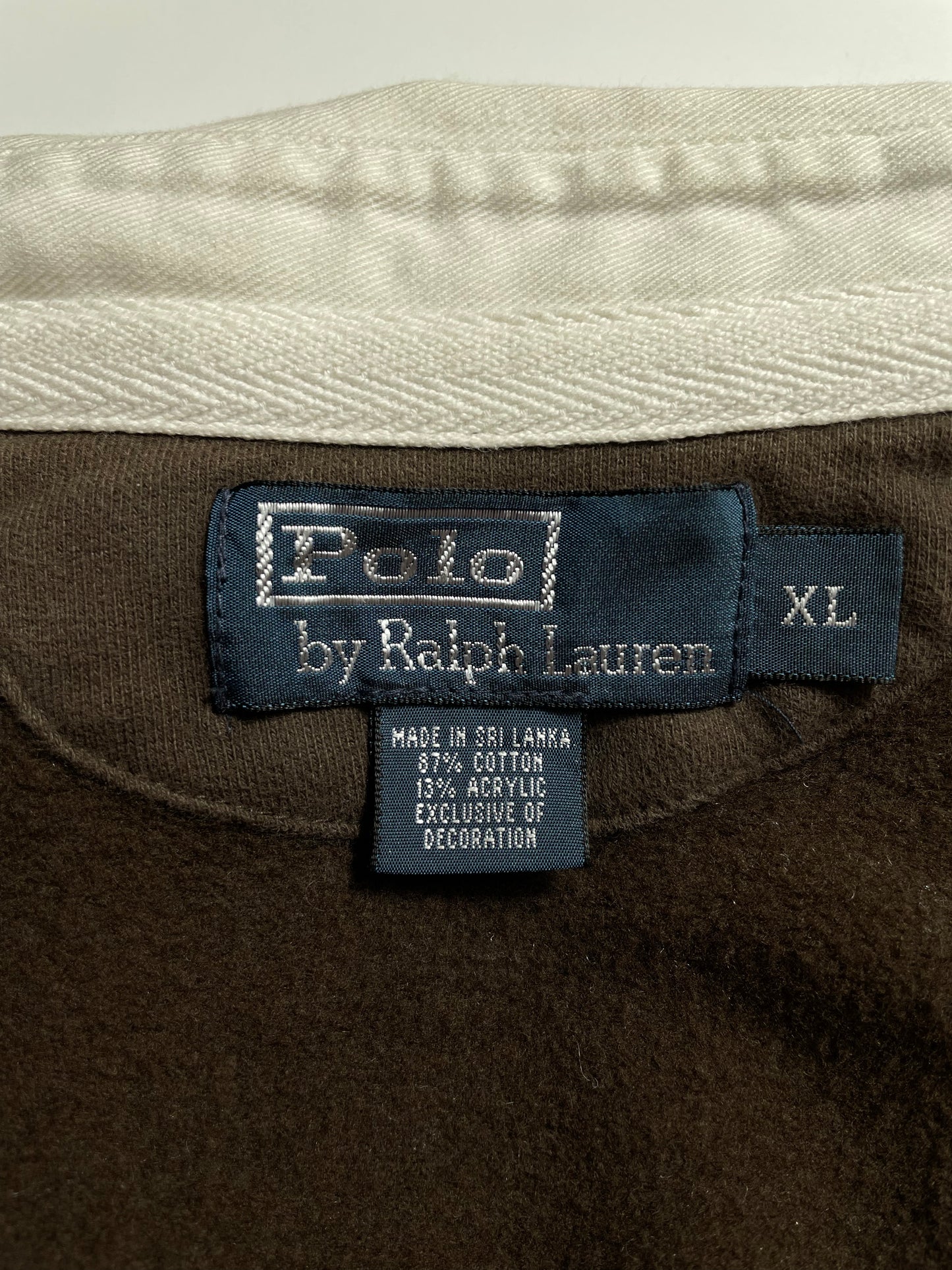 90's POLO RALPH LAUREN Size XL Vintage Rugby-Shirt / K8172