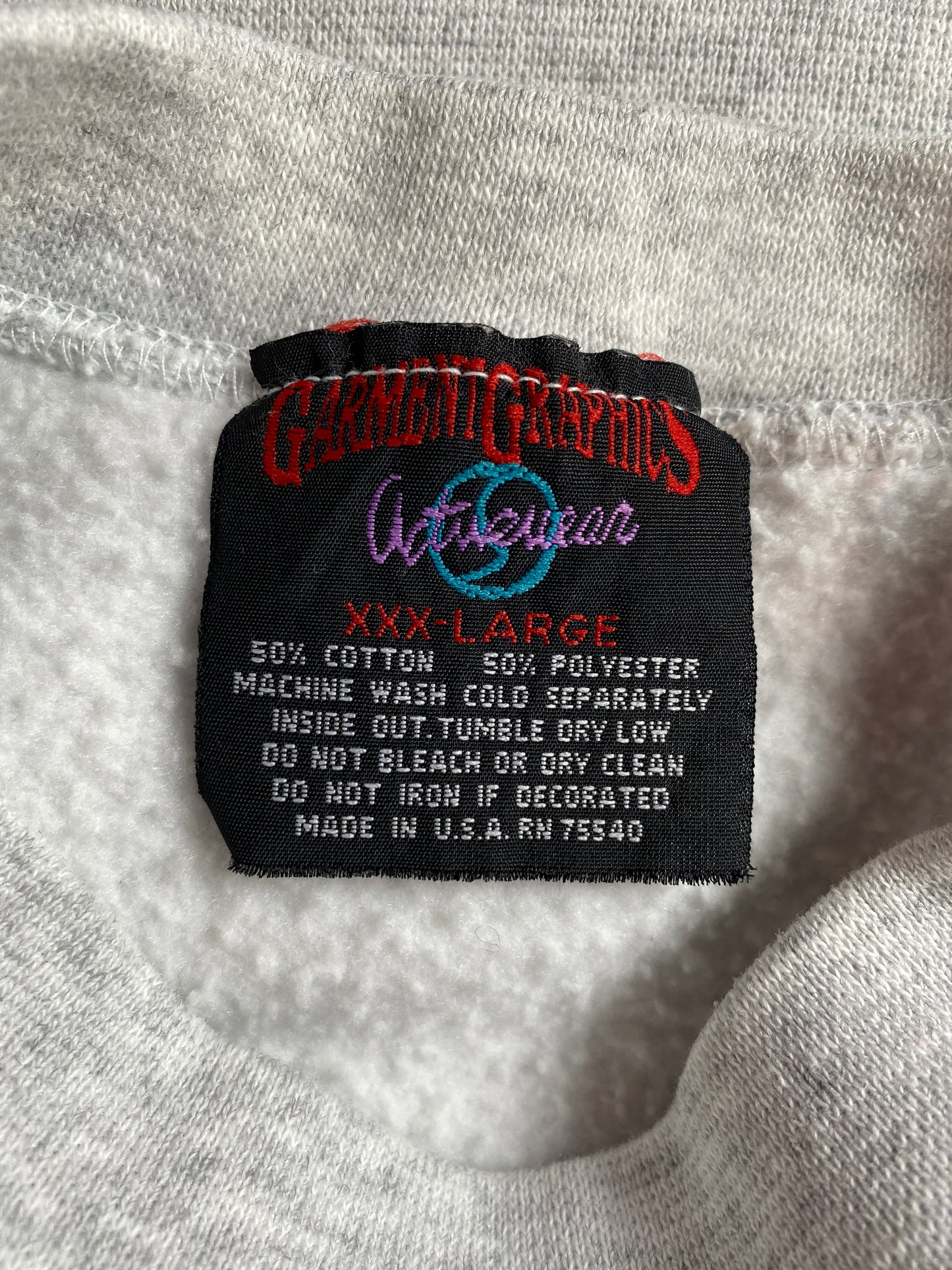 1994 MIAMI DOLPHINS x LOONEY TUNES Made in USA Size XXXL Vintage NFL Sweat-Shirt / A3403