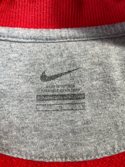 Vintage NIKE x OHIO STATE Size L Vintage College Half Zip Sweat Shirt / E6712S