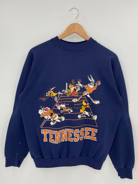 1996 LOONEY TUNES TENNESSEE Size L Vintage Sweat-shirt / K7319