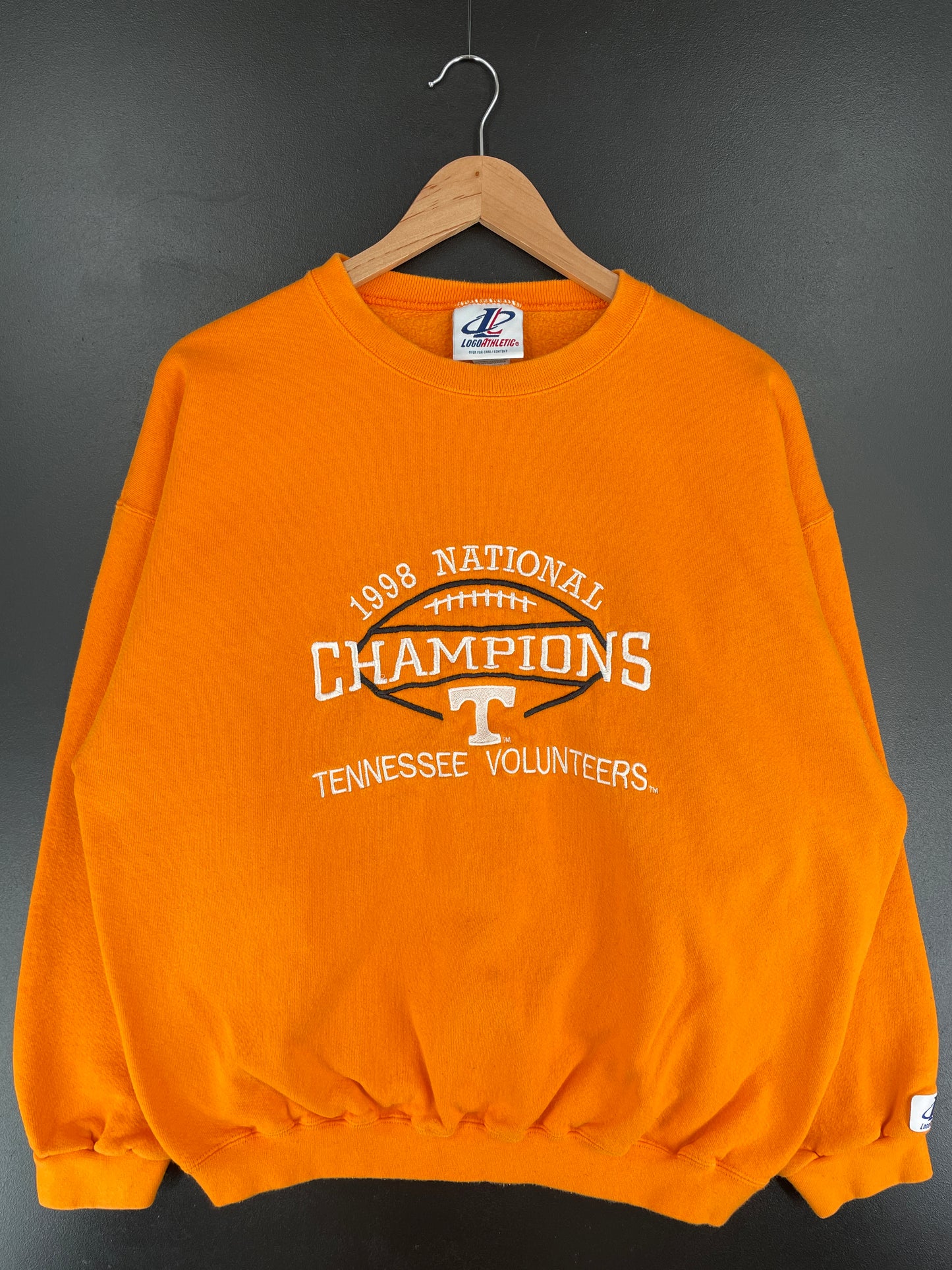 1998 TENNESSEE Made in USA Size L Vintage College Sweat-shirt / E5743S
