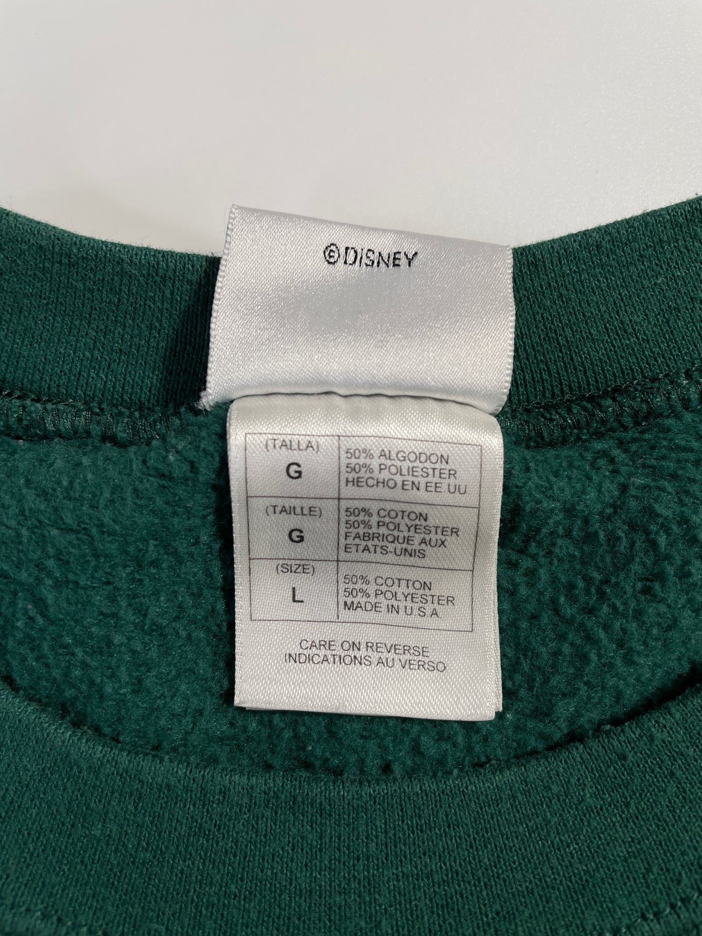 90's DISNEY TIGGER Made in USA Size L Vintage Sweat-Shirt / E1557S