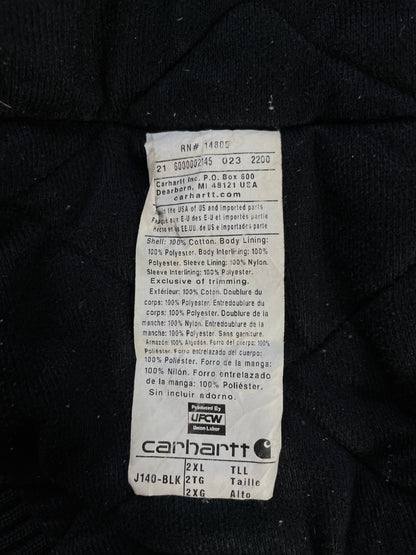 Vintage CARHARTT Size XXL Hoodie Duck Jacket / A9745