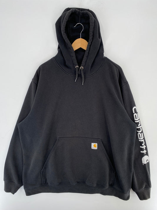 Vintage CARHARTT Size 2XL Hoodie Sweat-Shirt / E5349S
