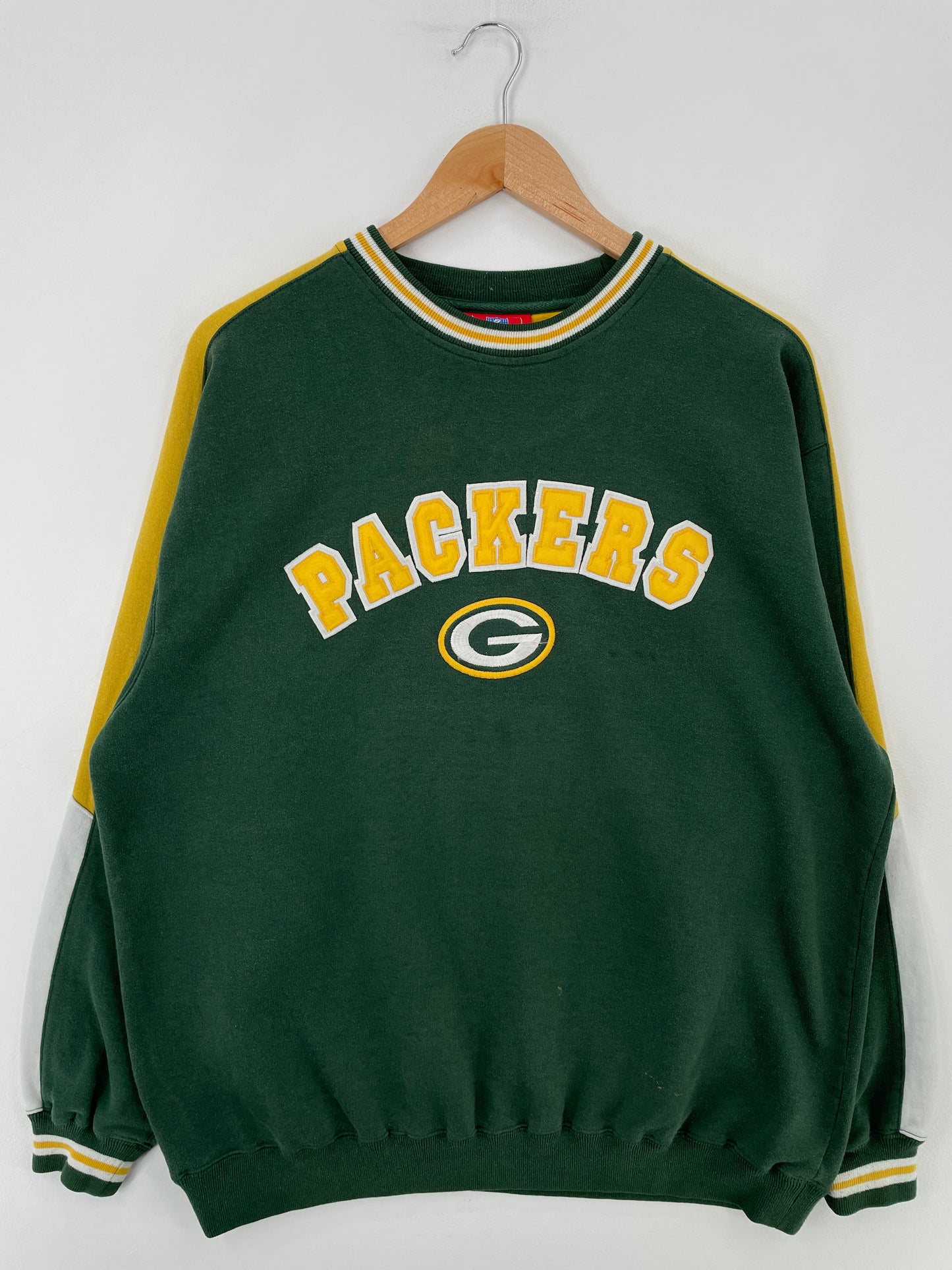 Vintage GREEN BAY PACKERS Size L NFL Sweat-Shirt / E3668S