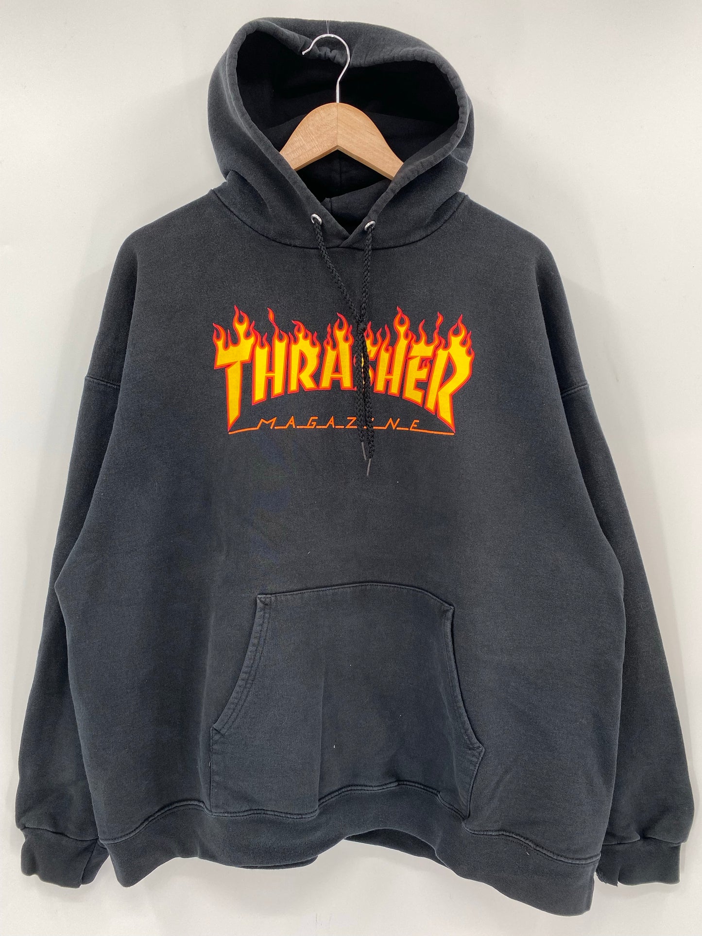 Vintage THRASHER Size XL Hoodie Sweat-shirt / K7059