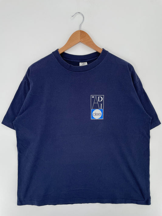 90's ADIDAS Made in USA Size XL Vintage T-Shirt / A2186