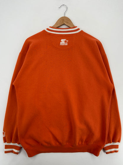 90's STARTER x CLEMSON Size L Vintage College Sweat-Shirt / A6105