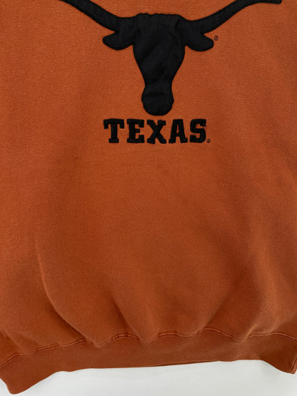 00' TEXAS LONGHORNS Size XL Vintage College Sweat-Shirt / E4177S