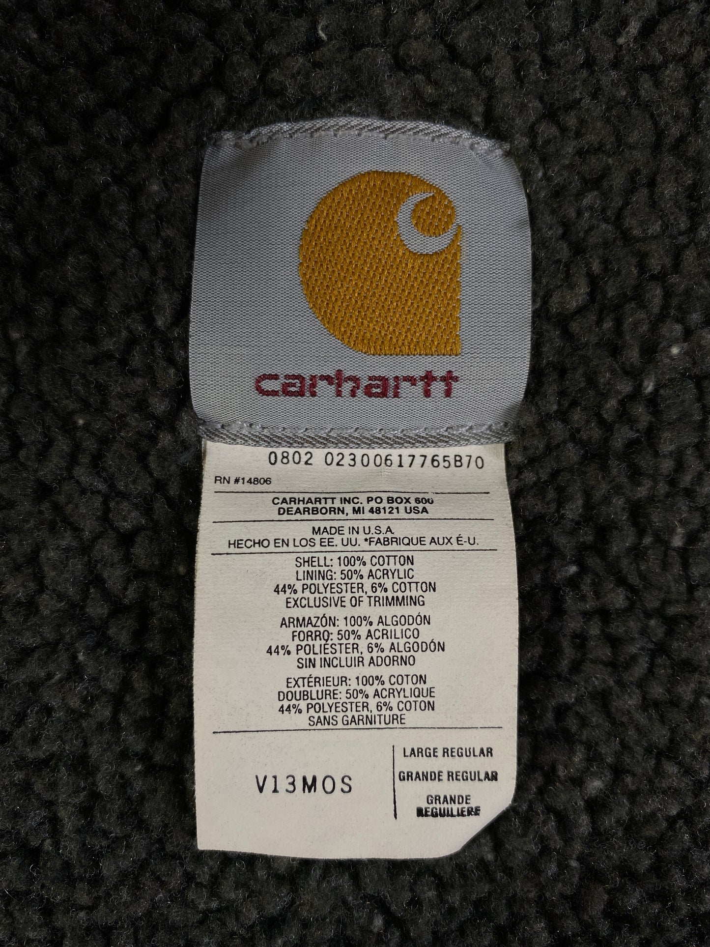 Vintage CARHARTT Made in USA Size L Vest / A6448