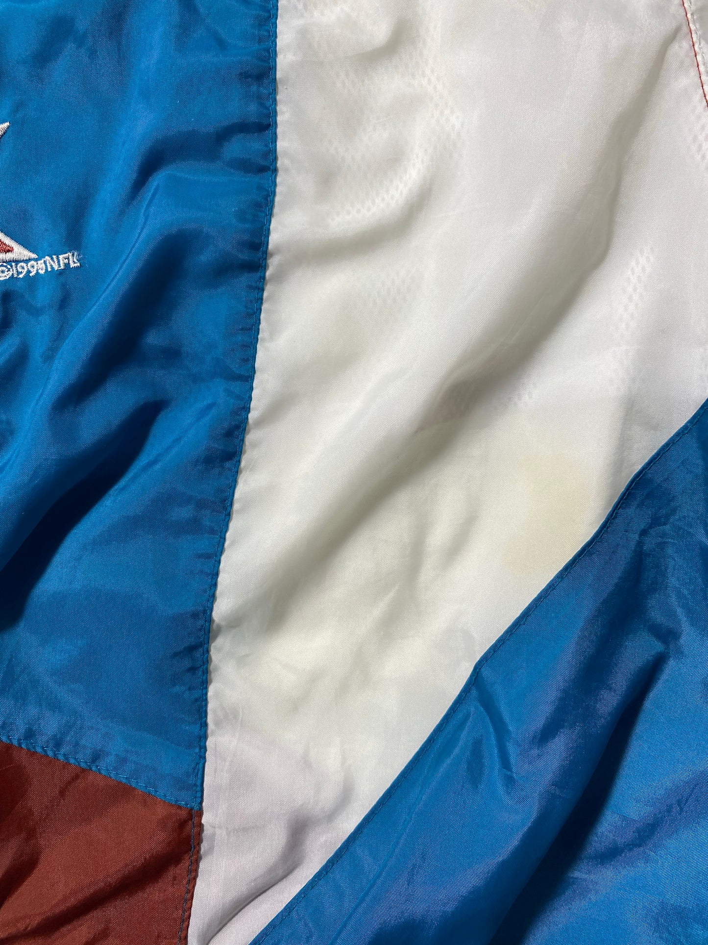 90's STARTER STEELERSxSUPER BOWL Size XL Vintage Zip-up Nylon Jacket  / K4718