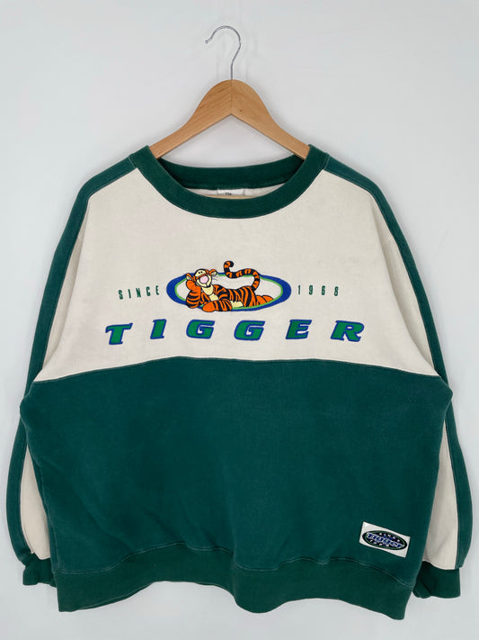 Vintage DISNEY TIGGER Size XL Sweat-shirt / K9050
