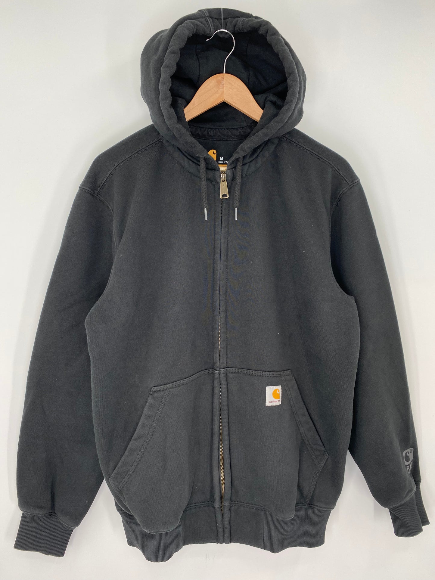 Vintage CARHARTT Size M Zip-up Hoodie Sweat-Shirt / K9667
