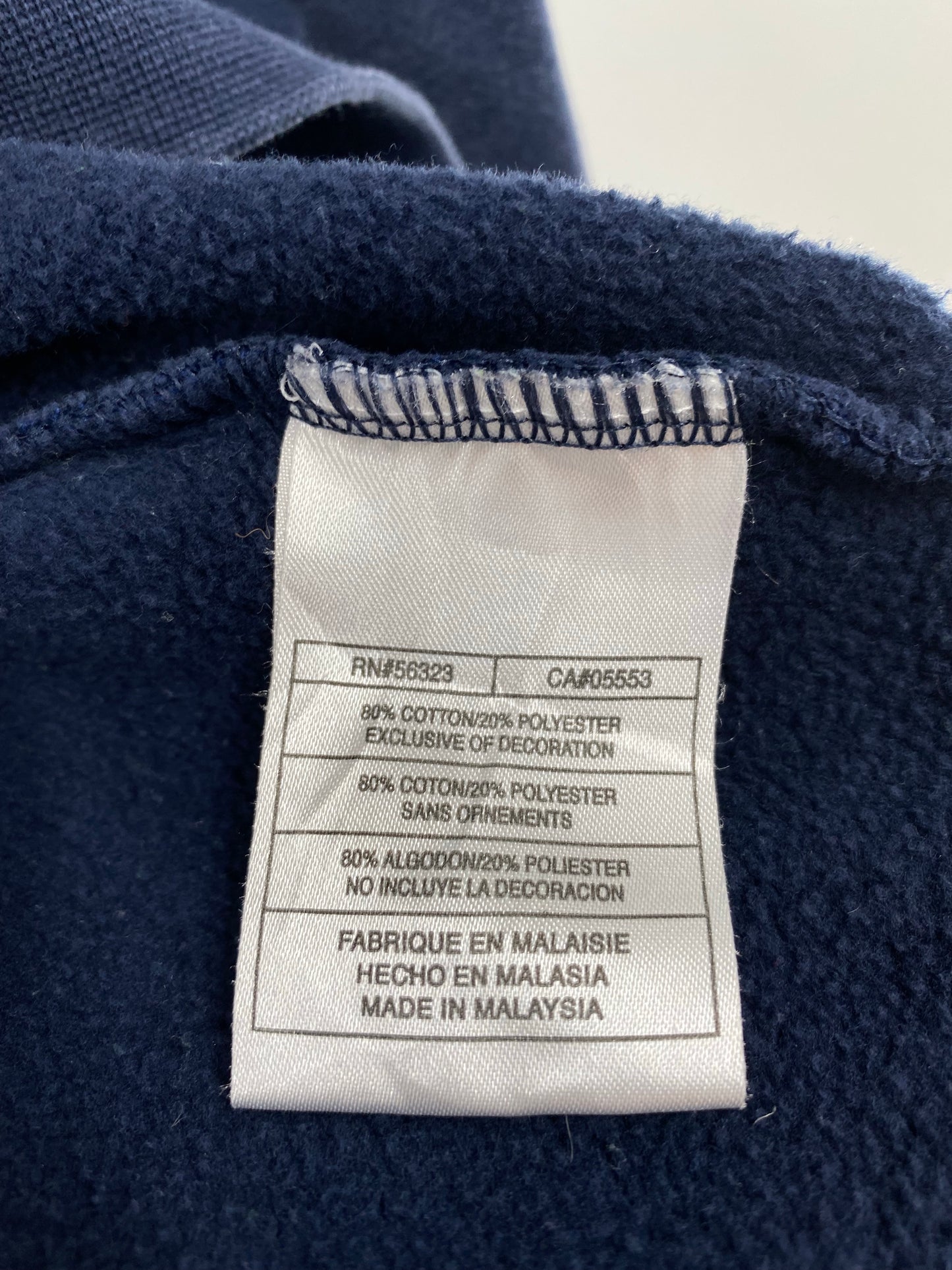 00' NIKE Size L Vintage Half Zip Sweat-shirt/ K5803