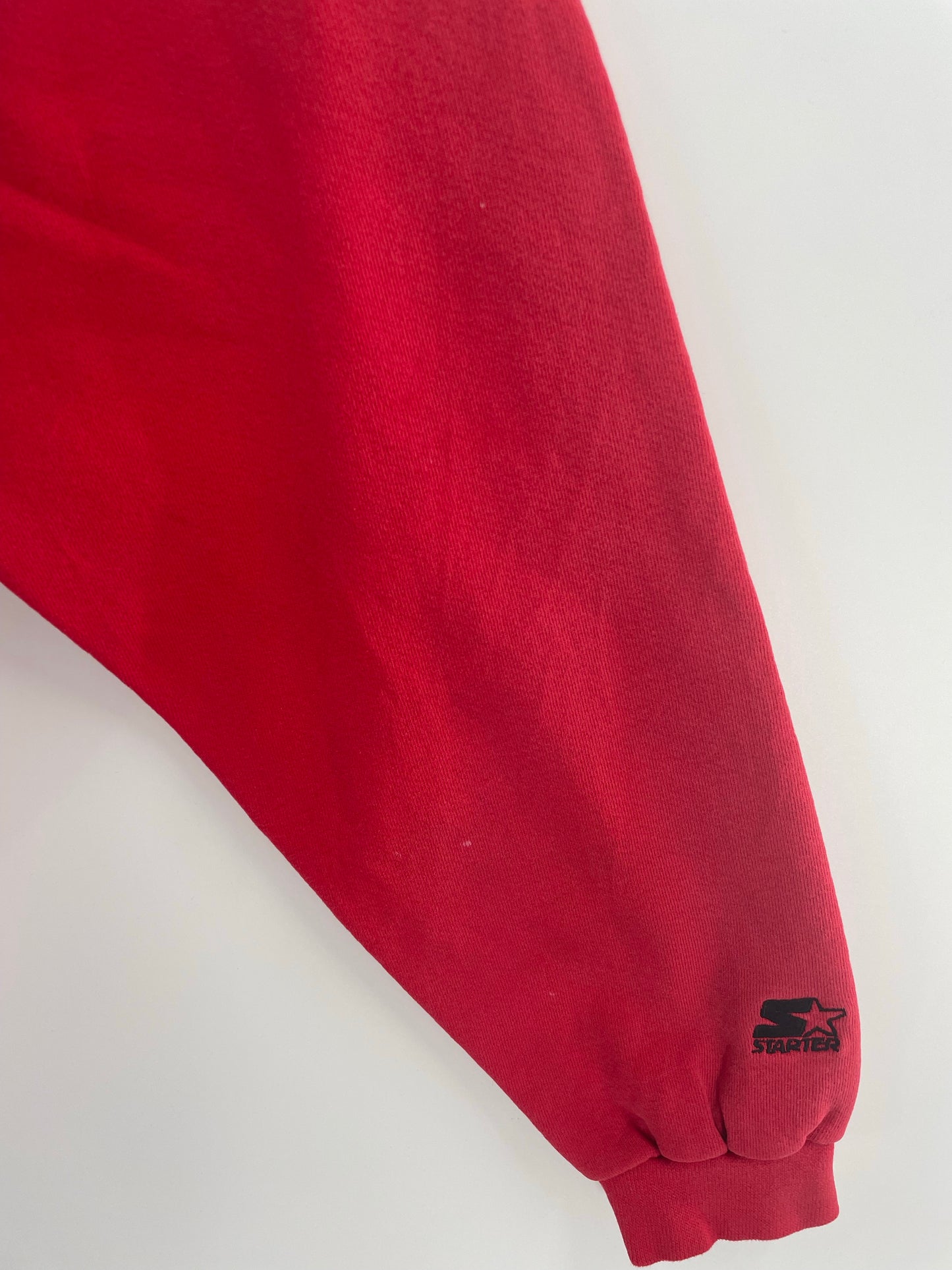 90's STARTER x DETROIT RED WINGS Made in USA Size L Vintage NHL Sweat-Shirts/ K8665