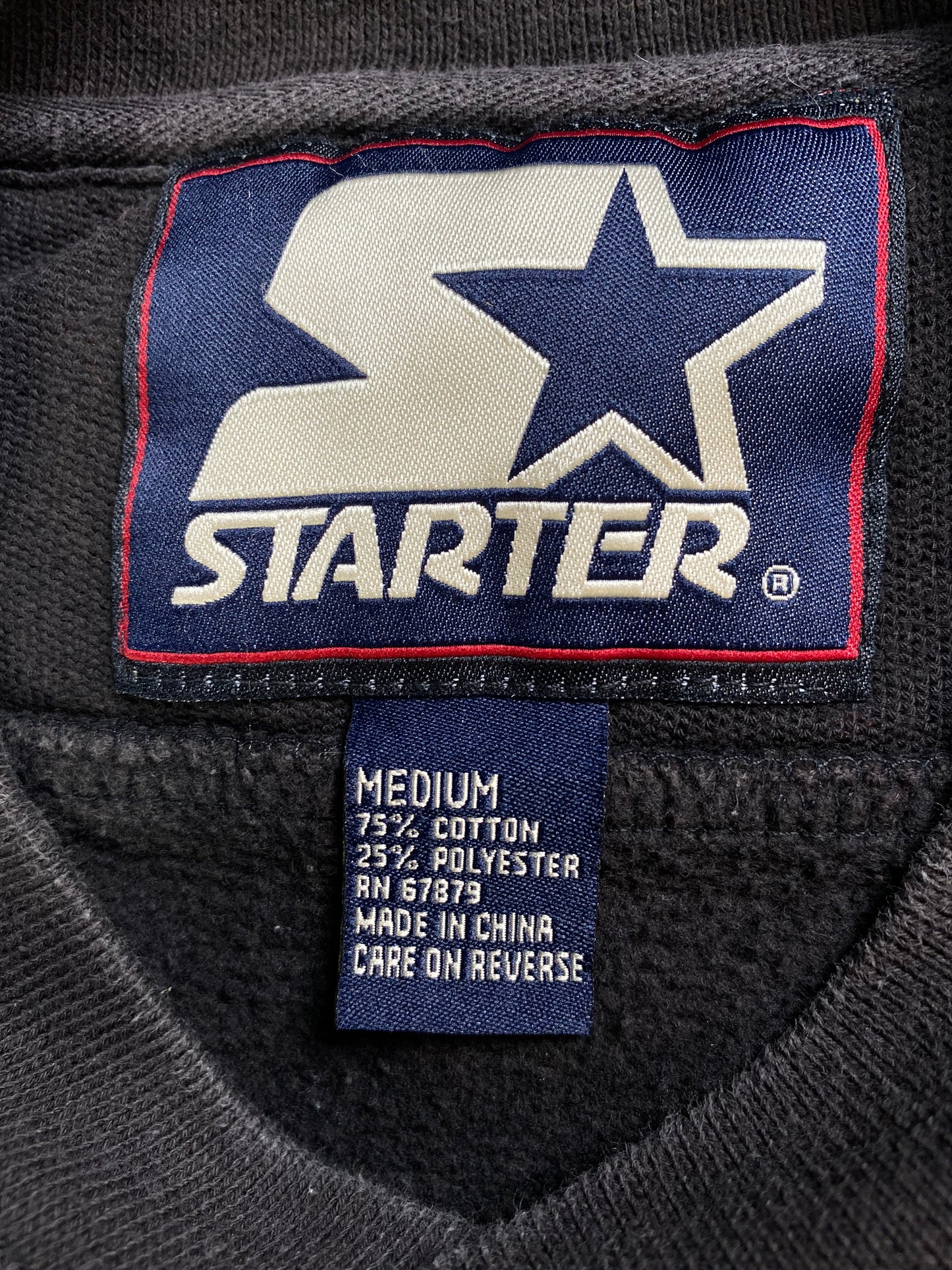 90's STARTER x UNIVERSITY OF TEXAS Size M Vintage College Sweat-shirt / A2213