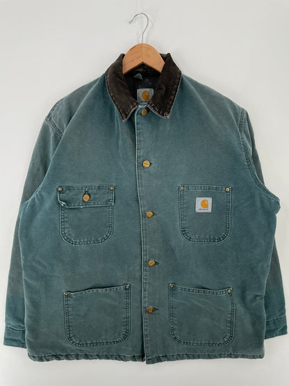 Vintage CARHARTT Size Approx.L Duck Jacket / A9109