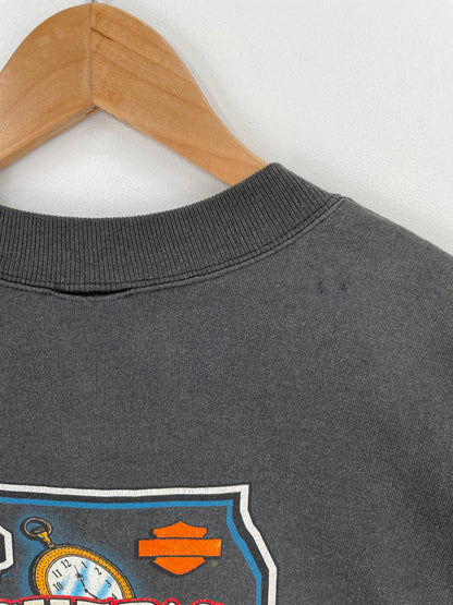 1997 HARLEY DAVIDSON Size No tag (Approx.XL) Vintage Sweat-shirt / A5166