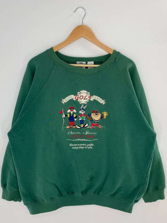 Vintage LOONEY TUNES Size XL Vintage Sweat-shirt / K7036