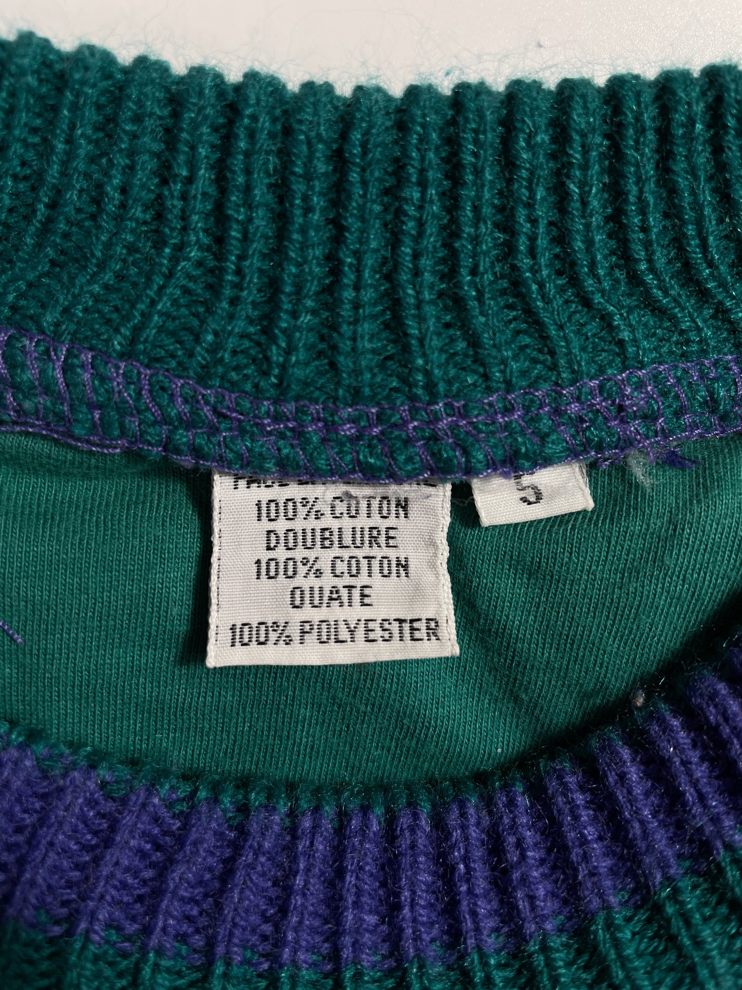 90’s DAKOTA Size Approx.L Vintage Padded Sweat-Shirt / E3229S