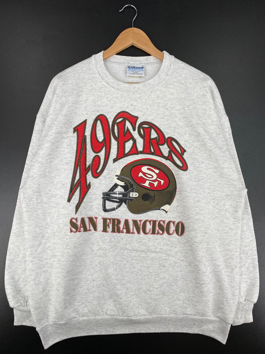 90's SAN FRANCISCO 49ERS Size XL Vintage NFL Sweat-shirt / A2361