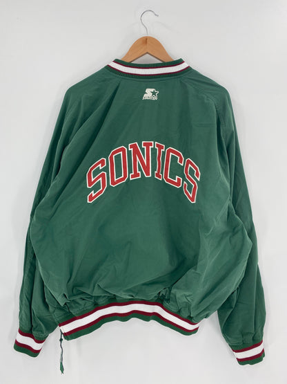 90's STARTER SONICS Size L Vintage NBA Nylon Jacket  / K4723