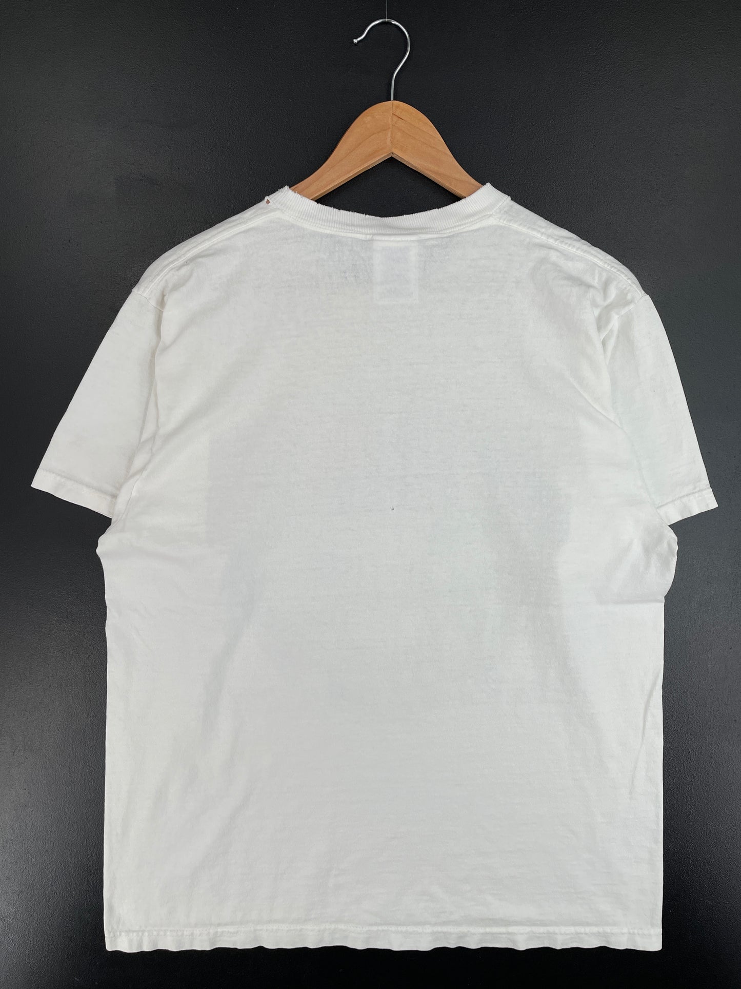 1997 SUPER BOWL NEW YORK JETS x NEW ENGLAND PATRIOTS Made in USA Size M Vintage NFL T-Shirt / E4258T